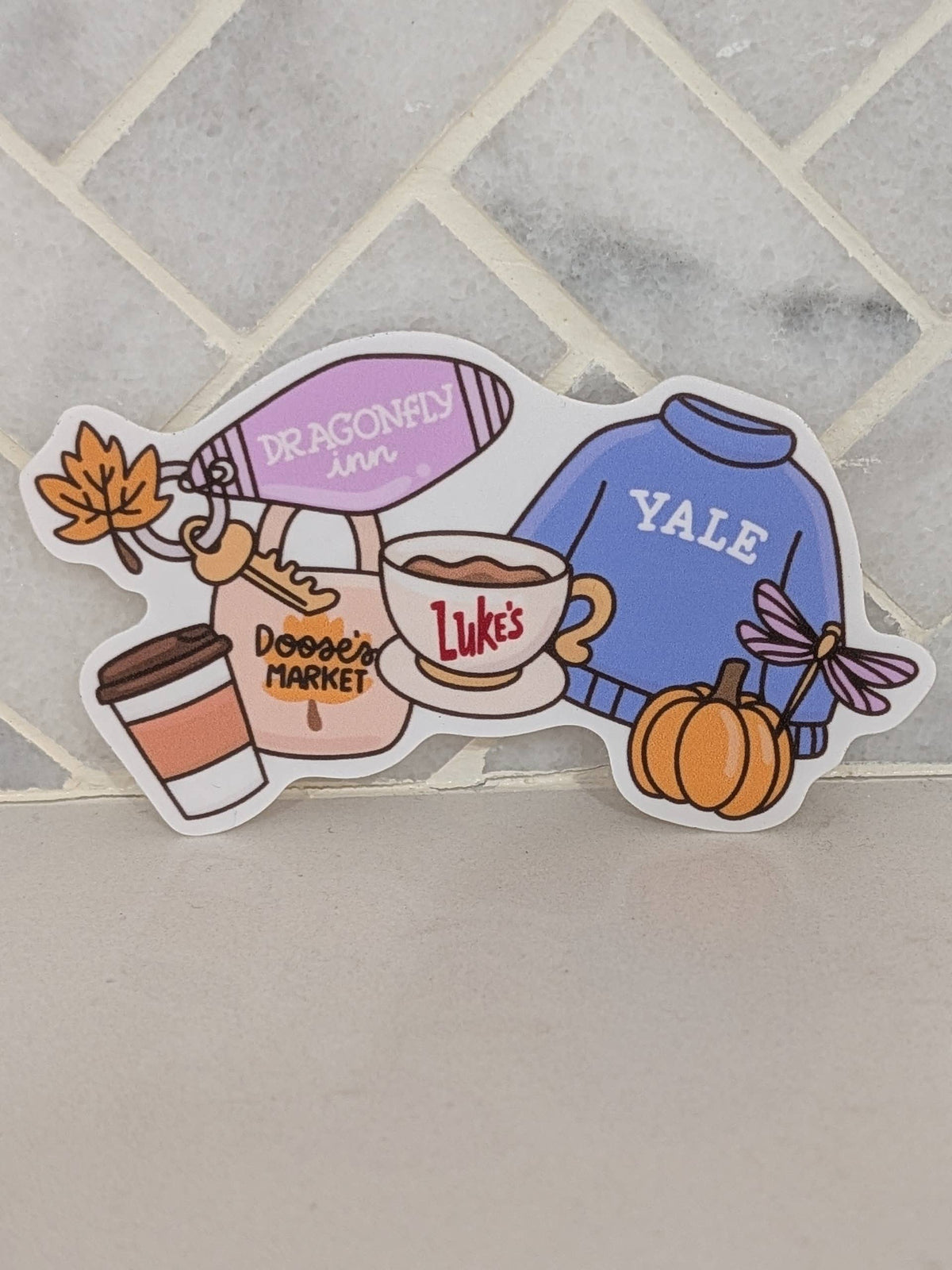 Stars Hollow | Waterproof Vinyl Sticker