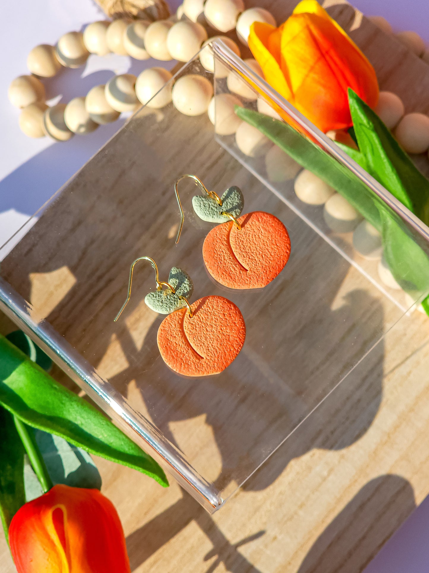 Sweet Peach Earrings