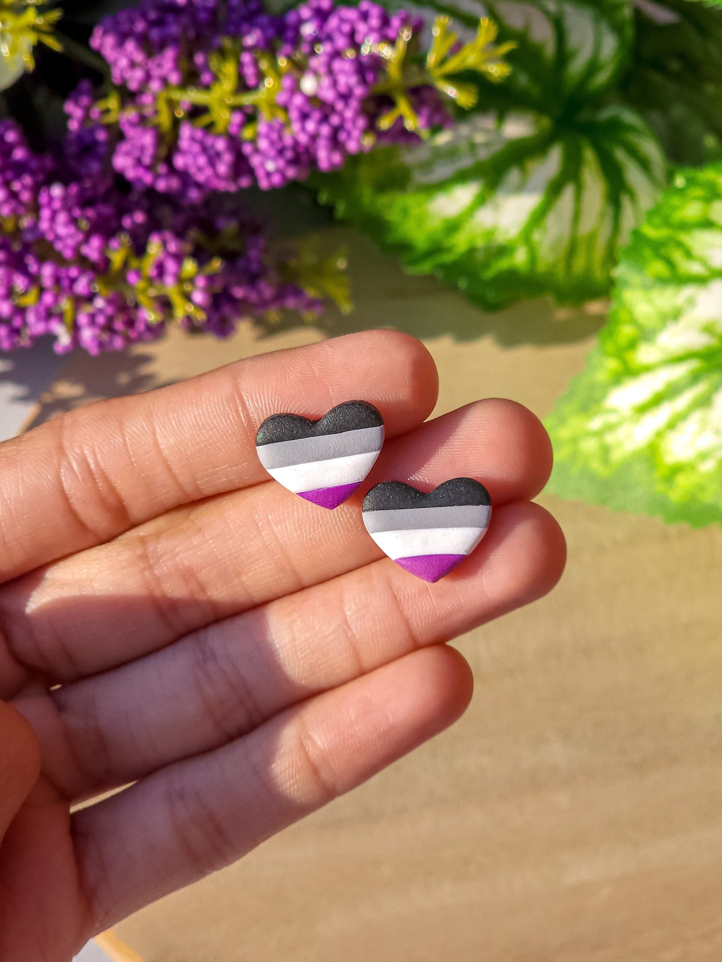 Pride Hearts - Shoe Charms
