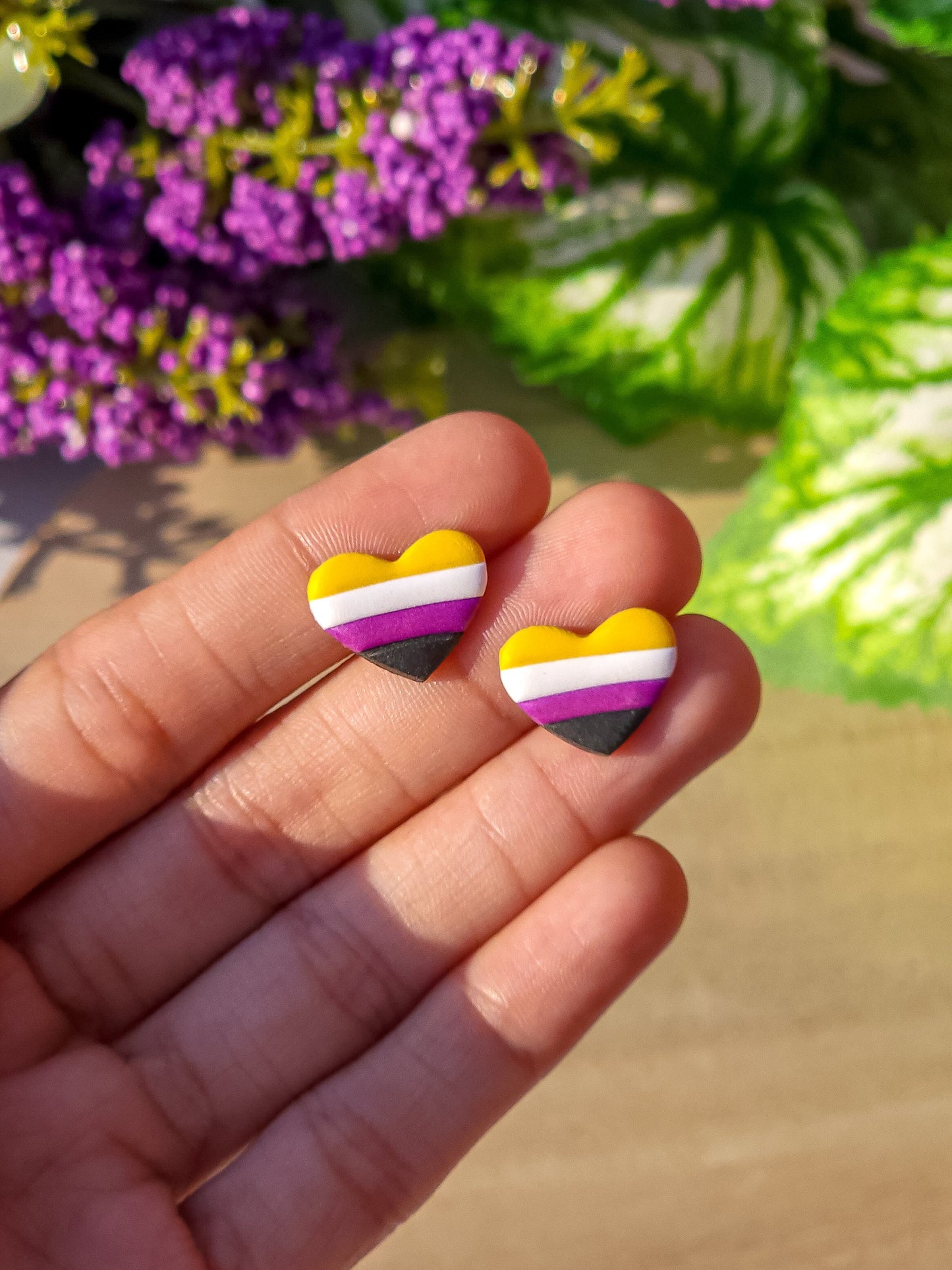 Pride Hearts - Shoe Charms
