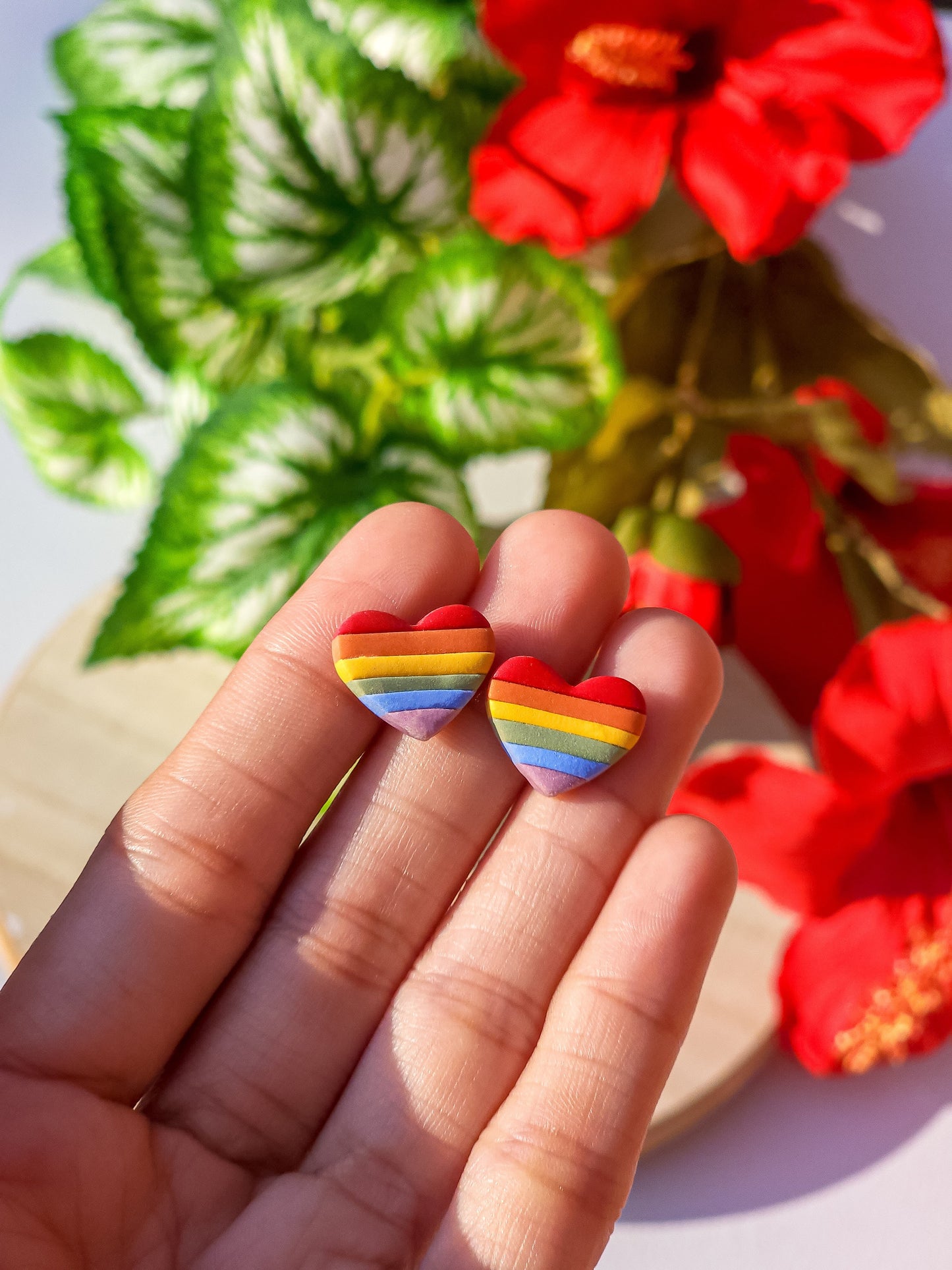 Pride Hearts - Shoe Charms