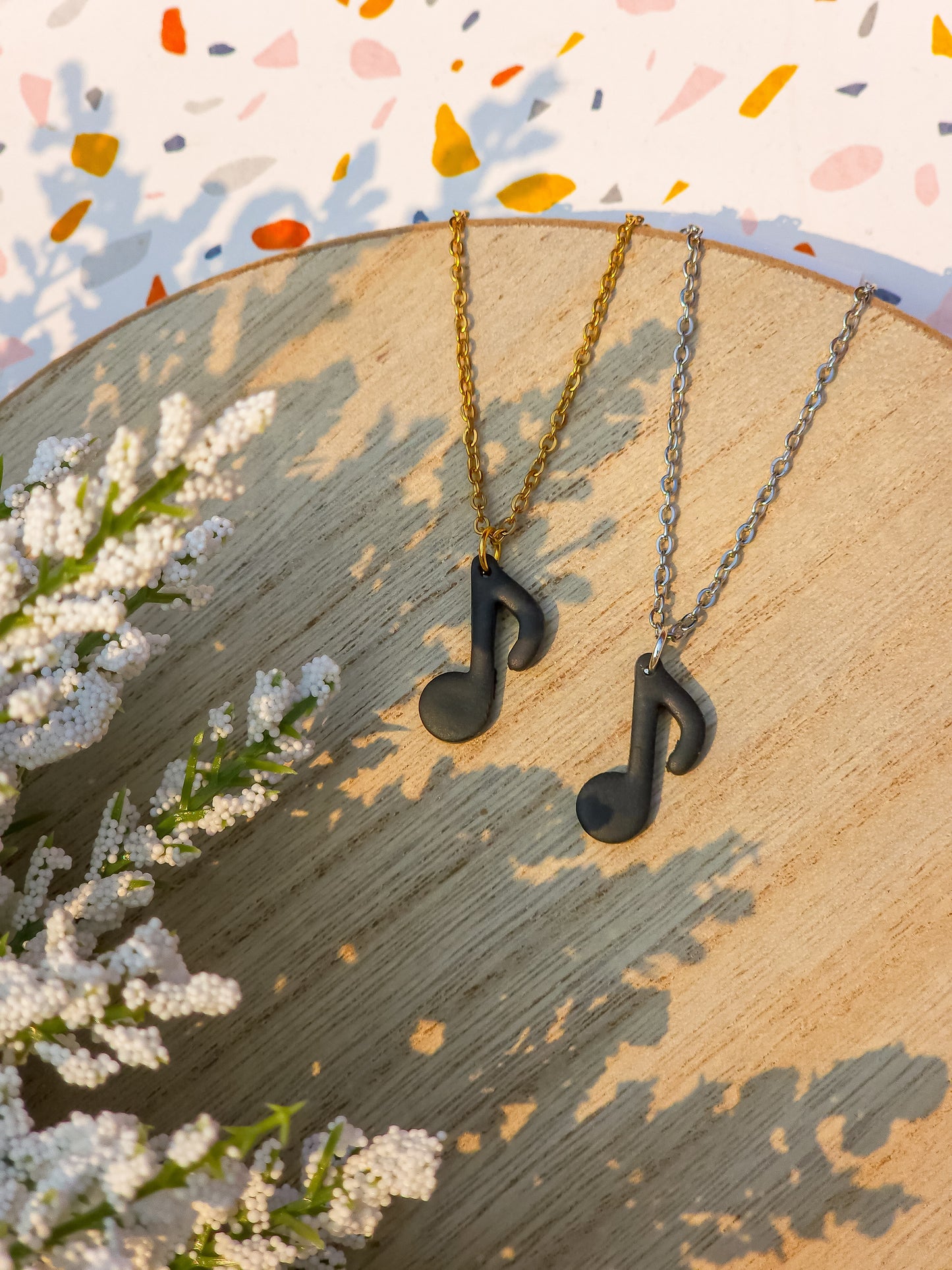 Music Note Necklace