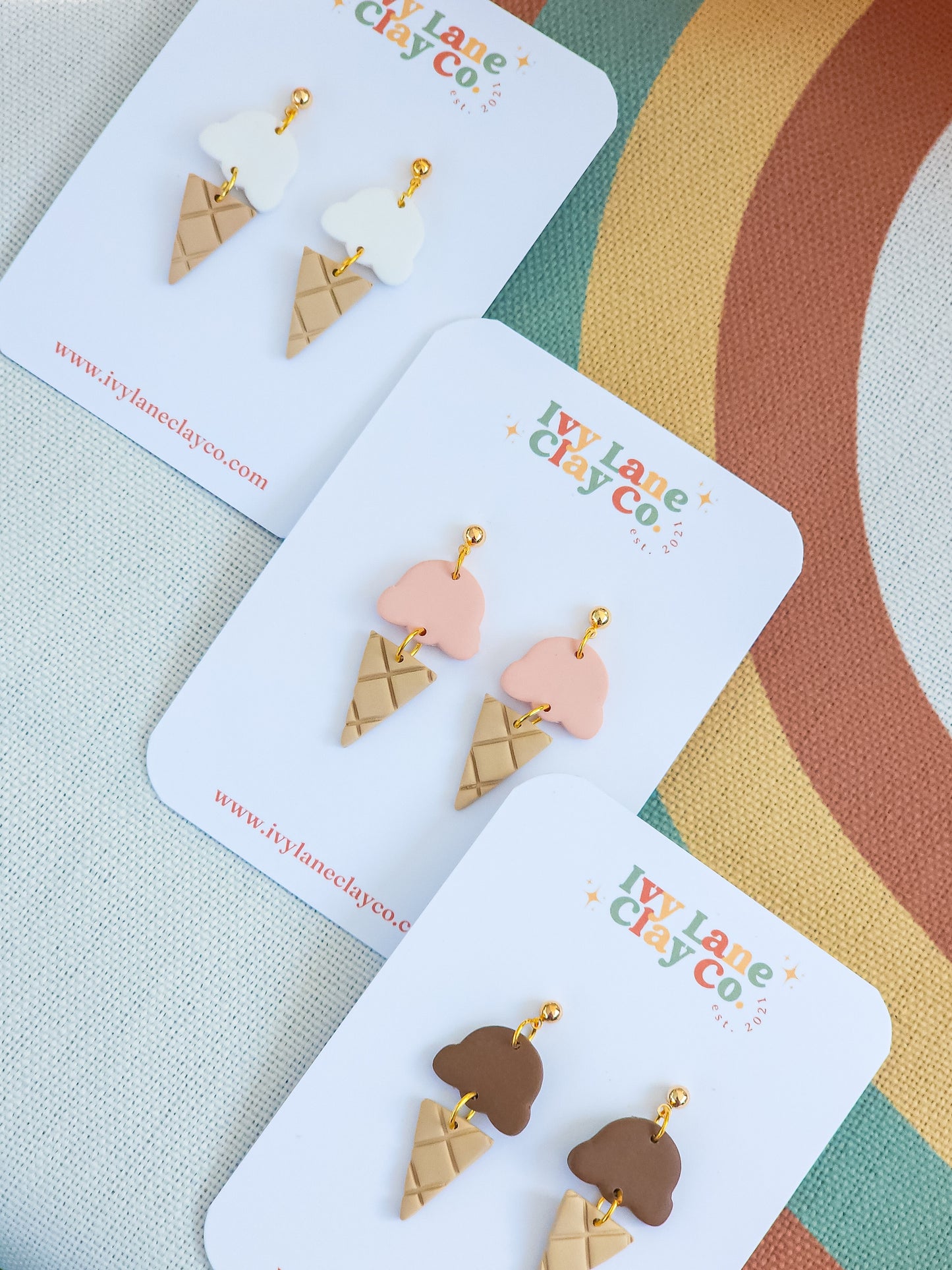 Ice Cream Earrings