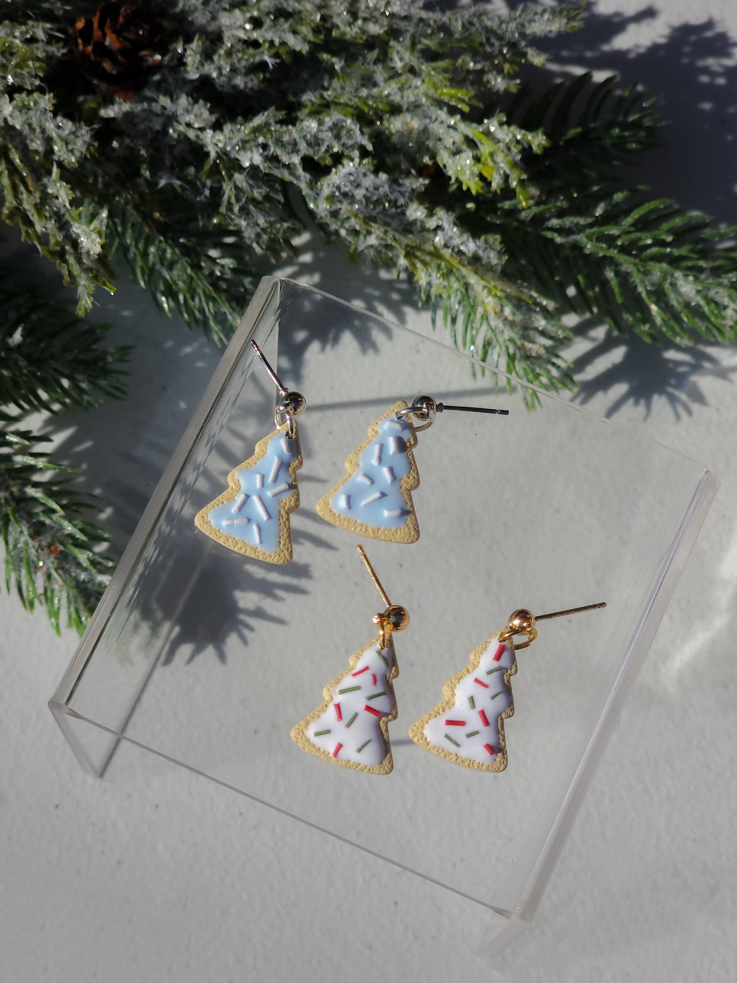 Sugar Cookie Earrings - Christmas Edition