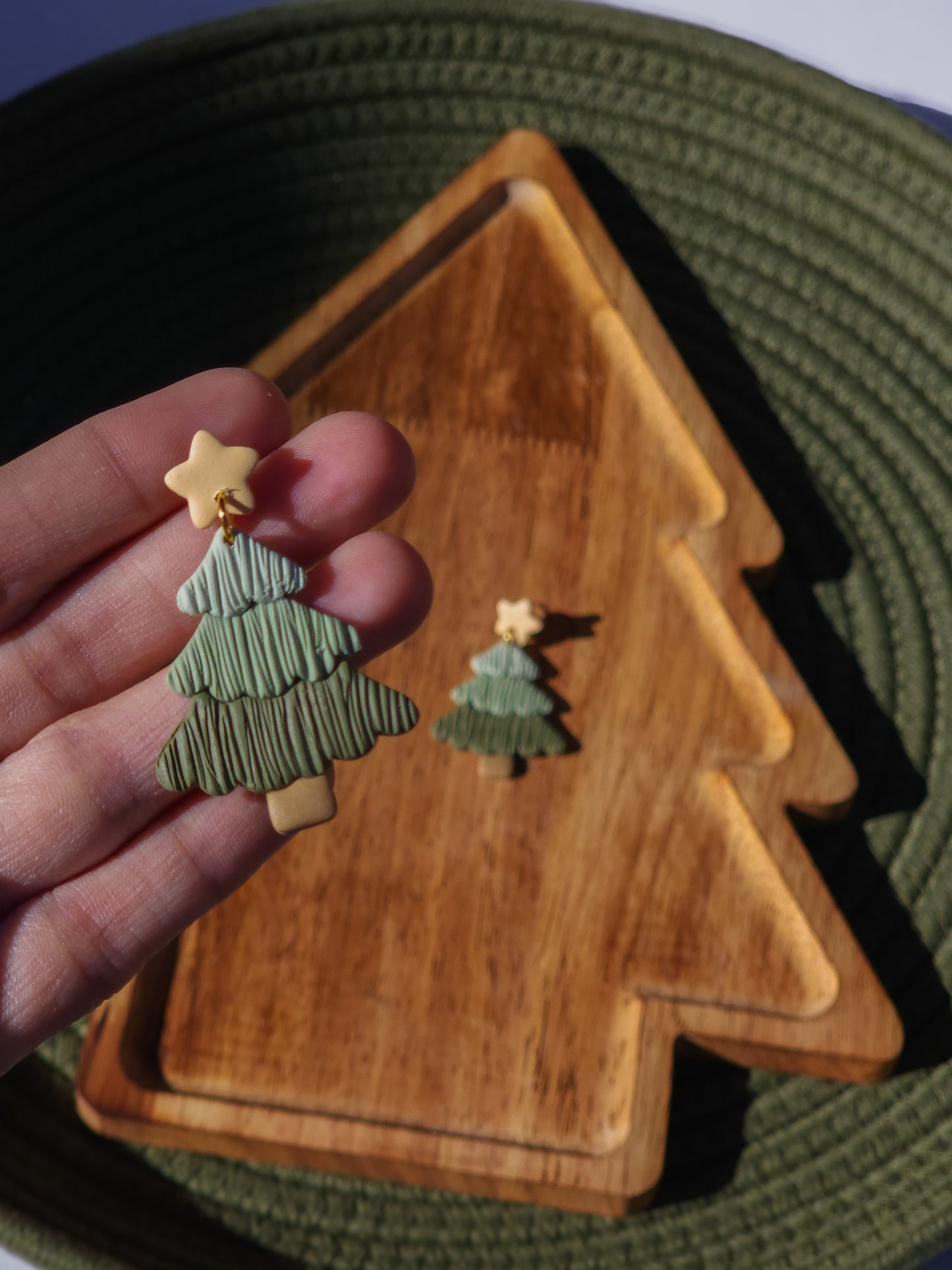 Christmas Tree Earrings