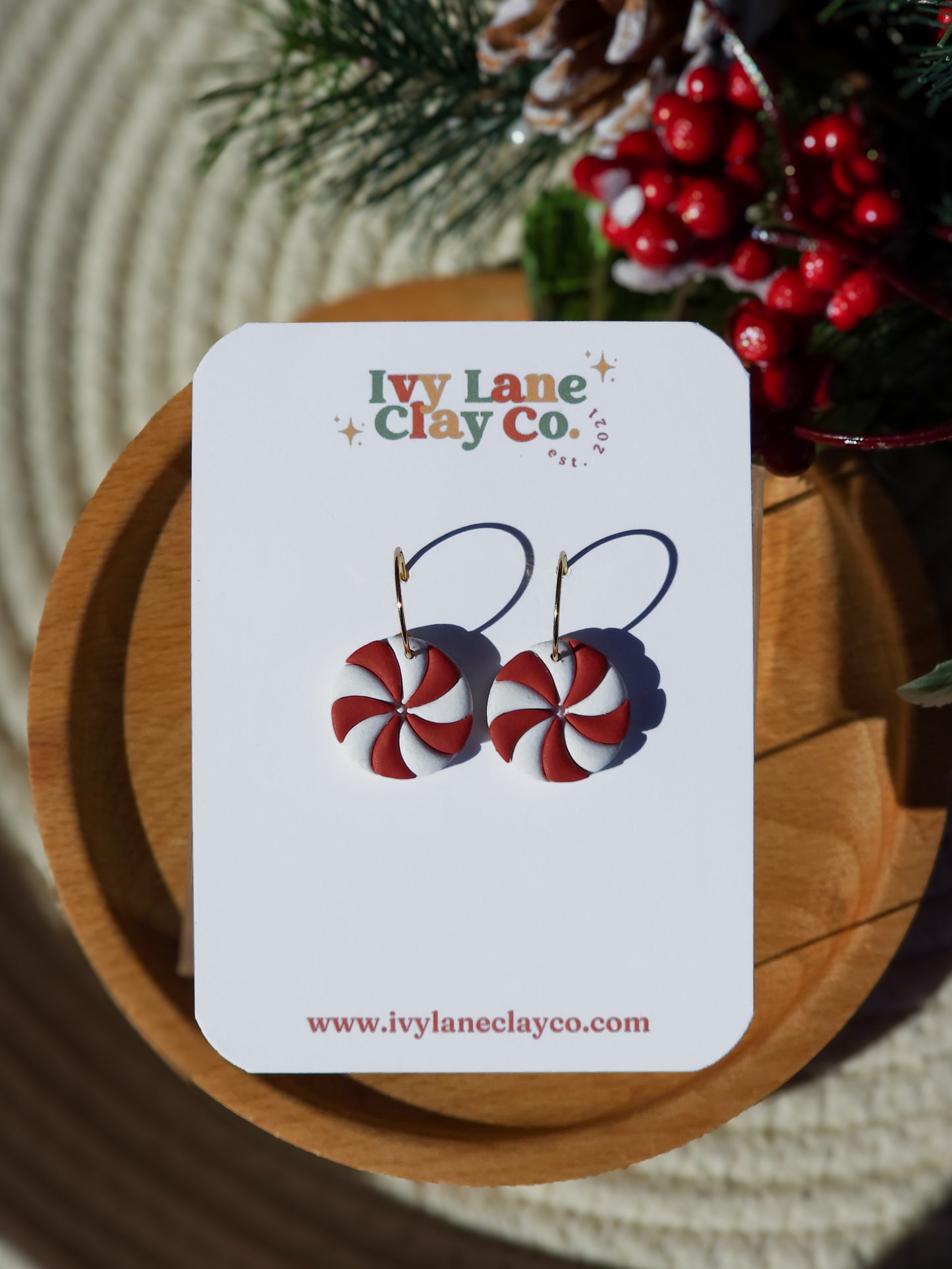 Peppermint Mini Hoops