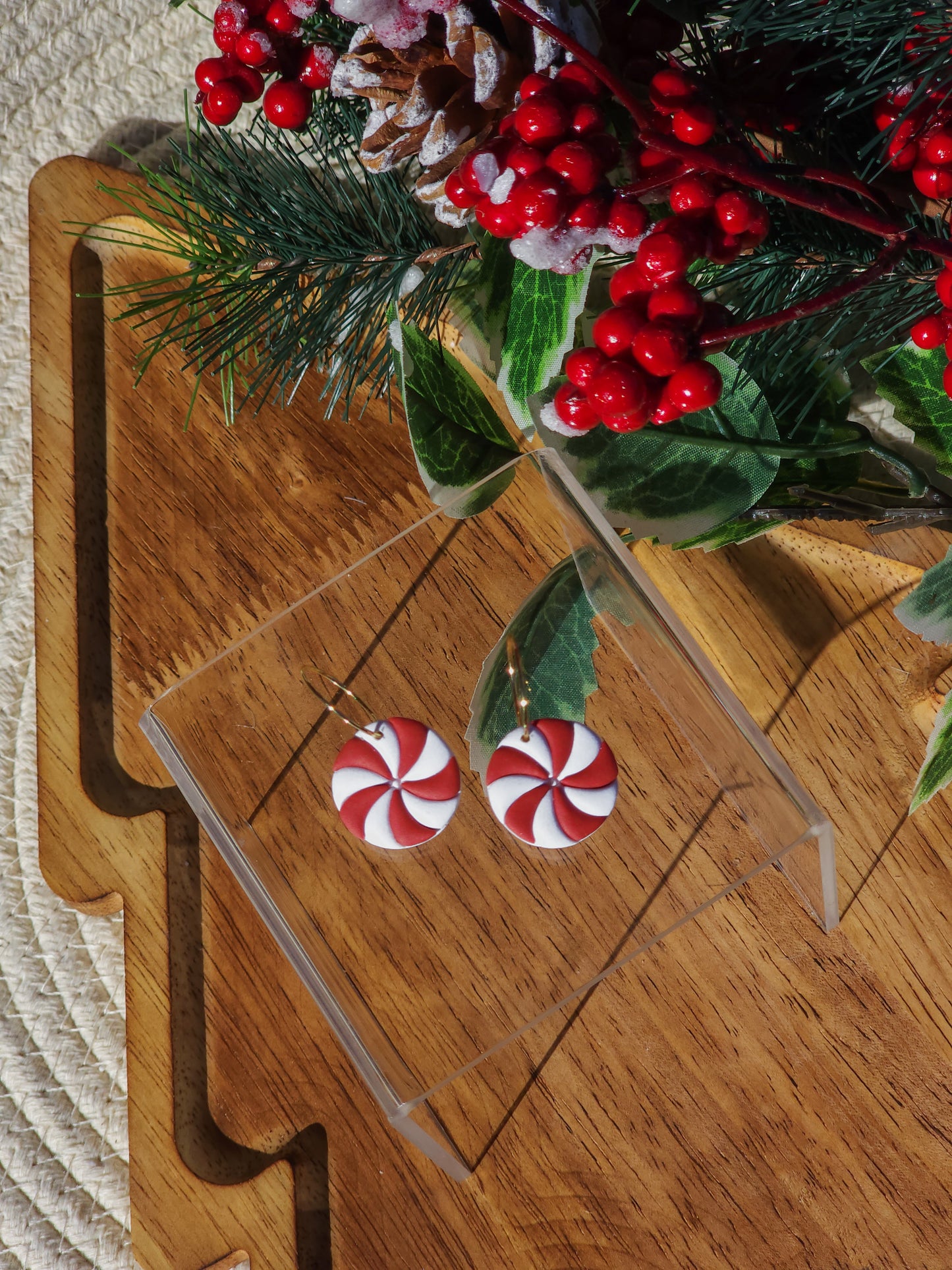 Peppermint Mini Hoops