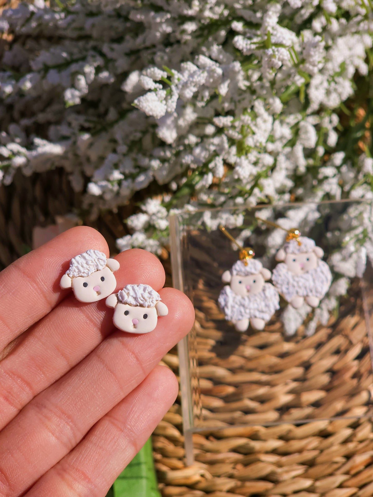 Little Lamb Stud Earrings