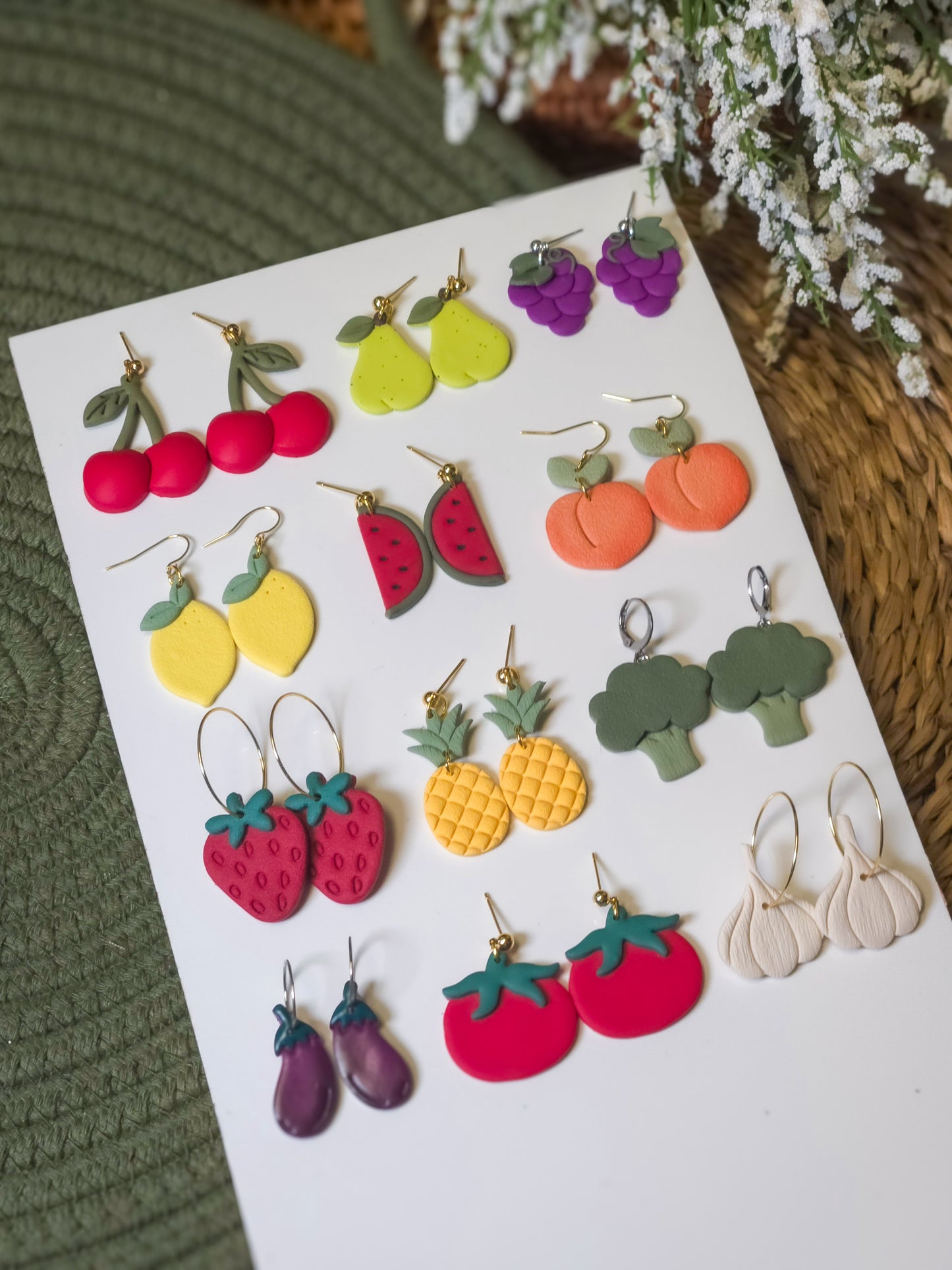 Lemon Earrings