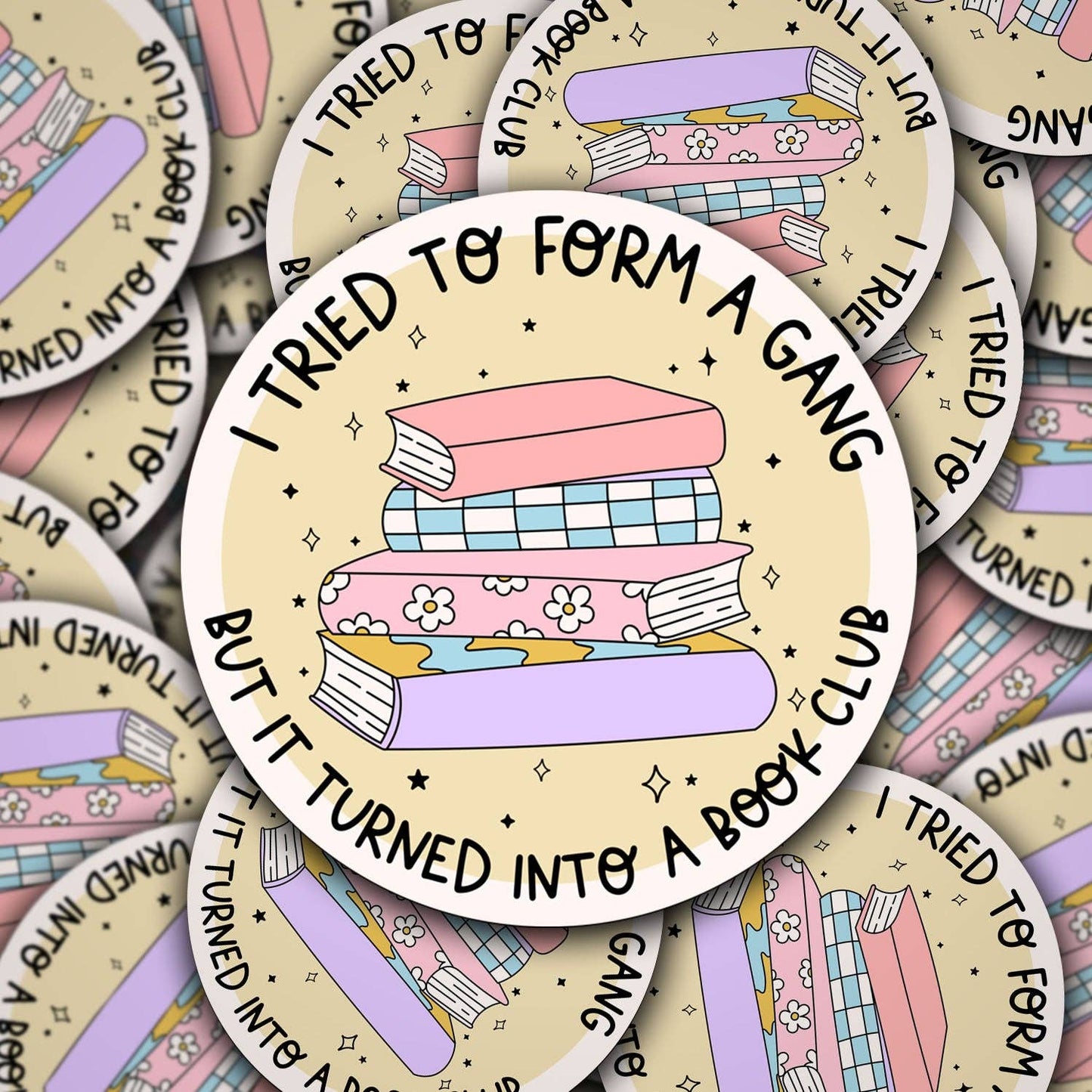 Book Club Gang | Waterproof Vinyl Sticker
