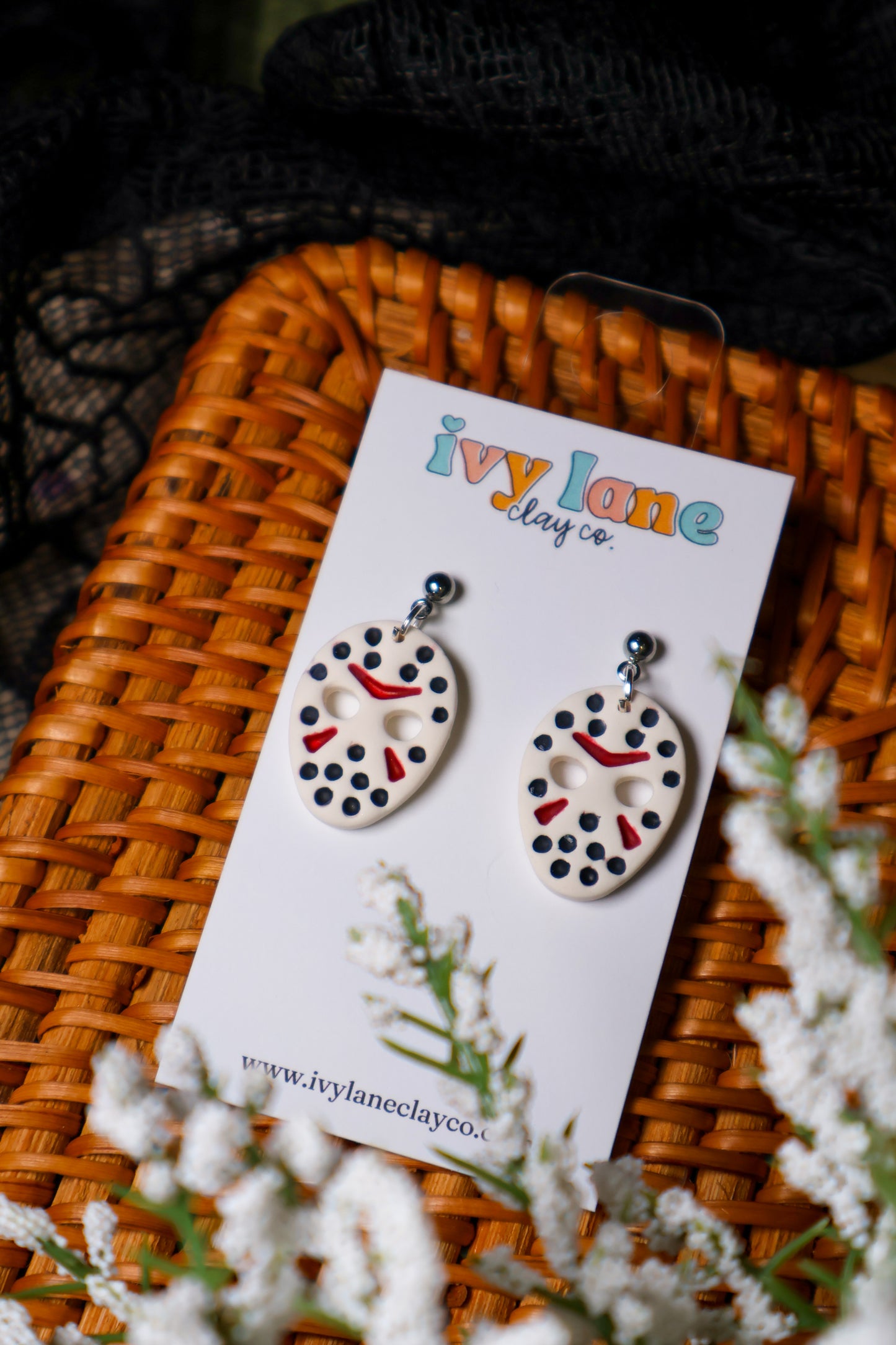 Hockey Mask Earrings