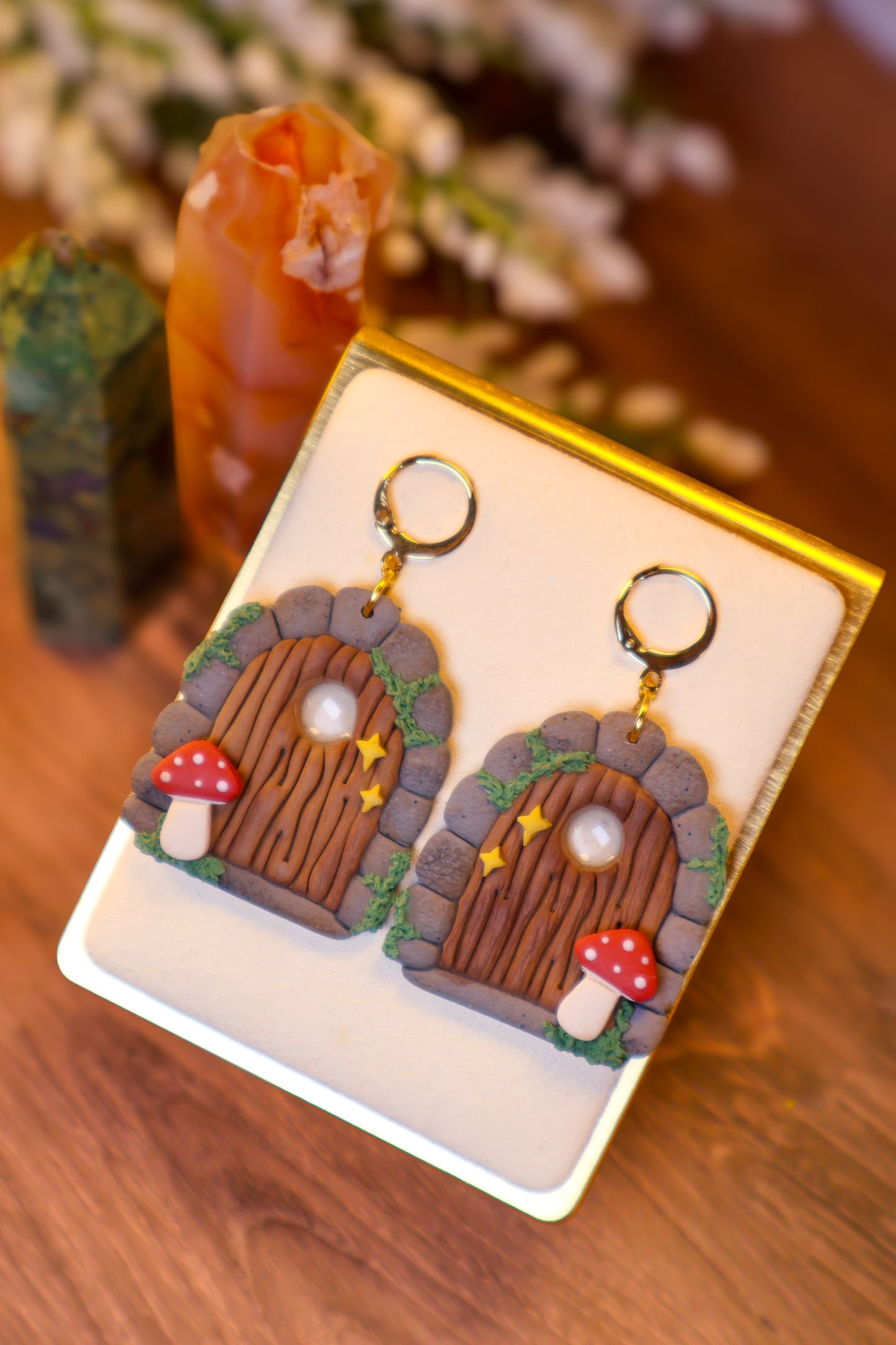 Forest Fairy Door Earrings