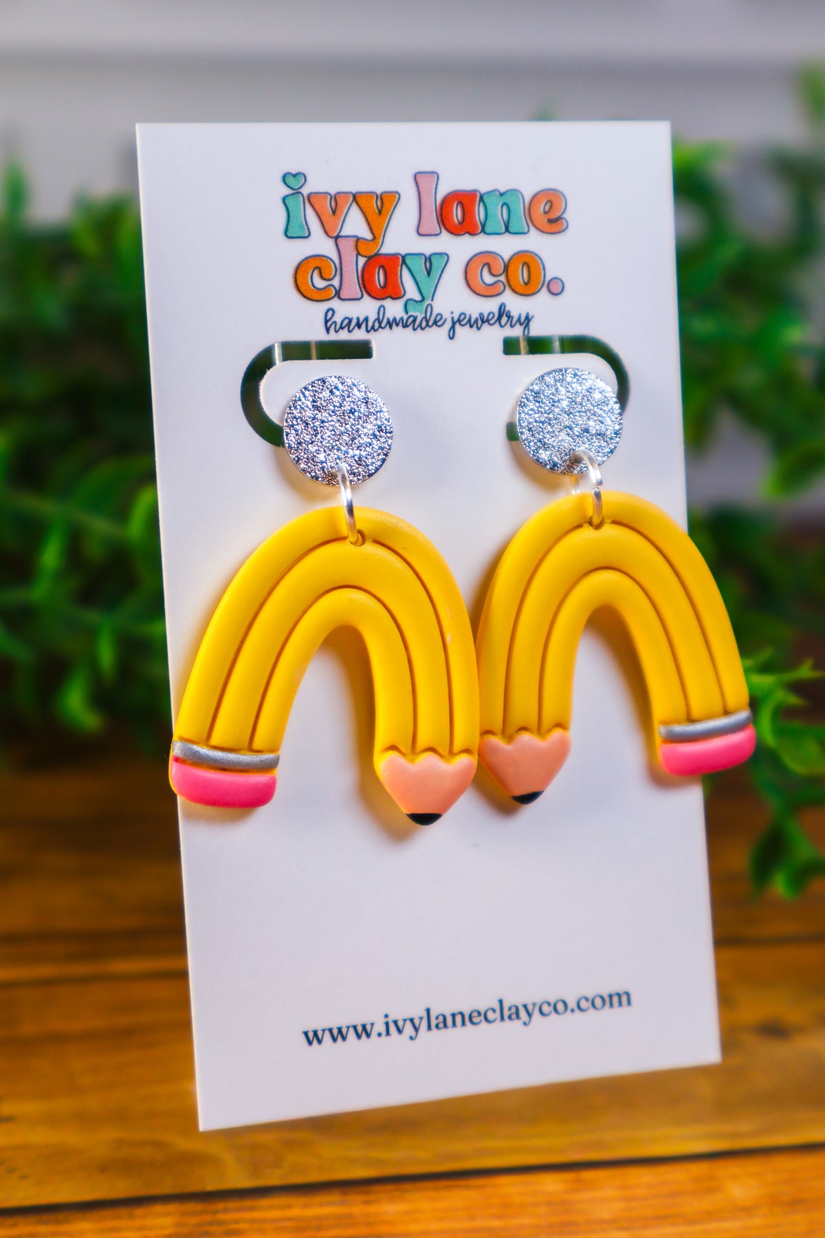 Pencil Arch Earrings