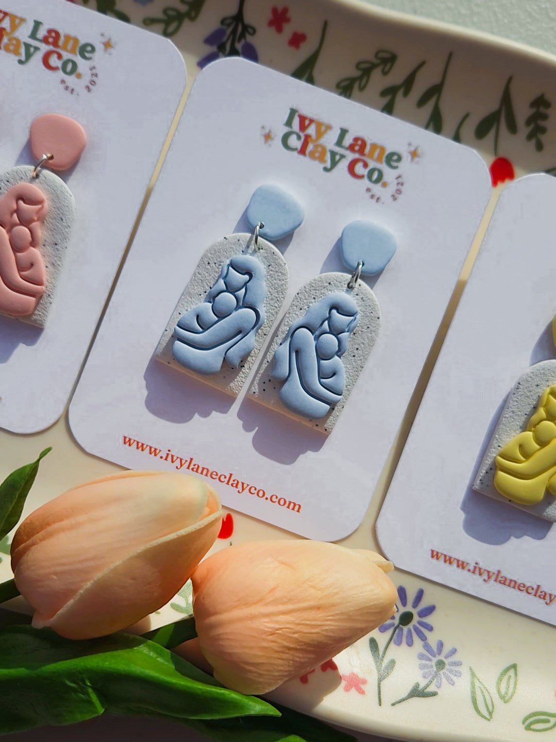 Baby Snuggles | Arch Earrings
