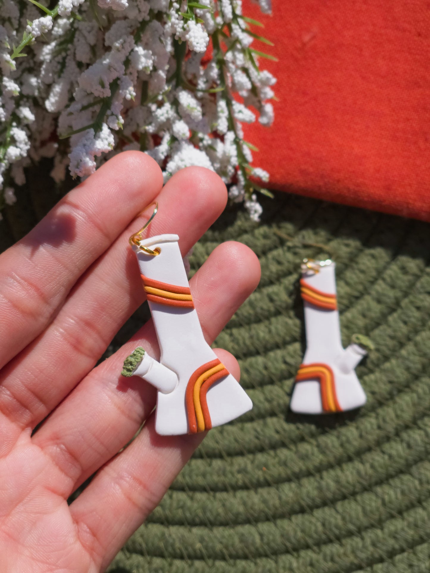 Groovy Bong Earrings