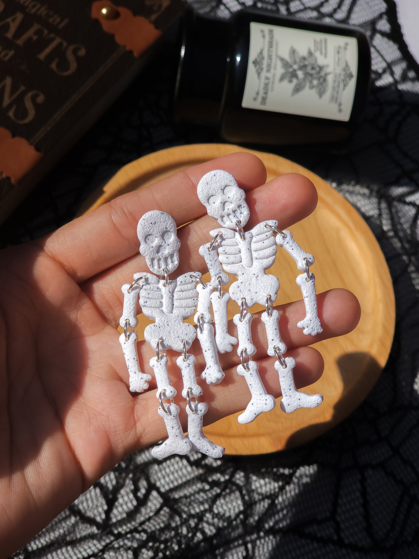 Skeleton Earrings