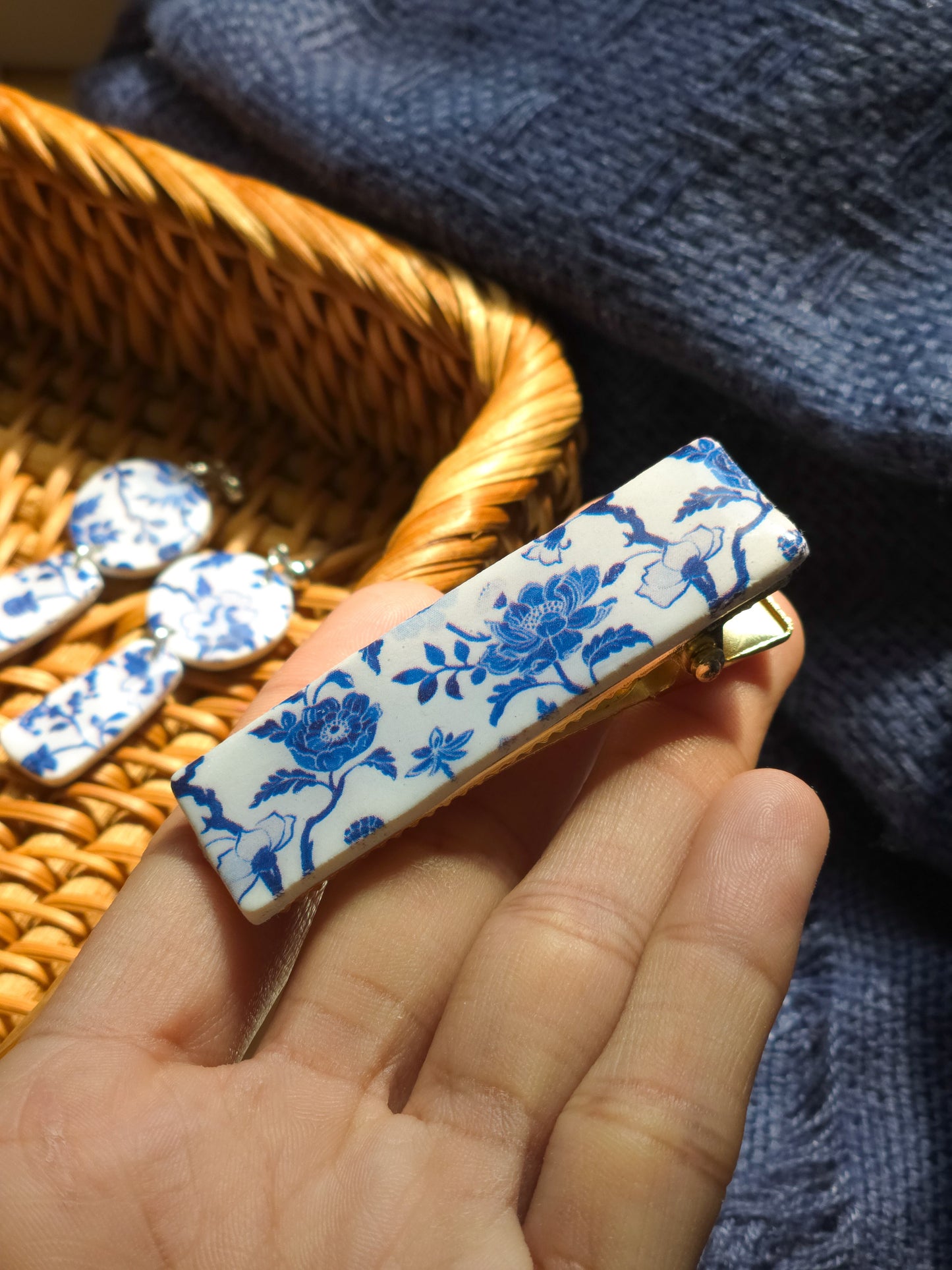Chinoiserie Barrette