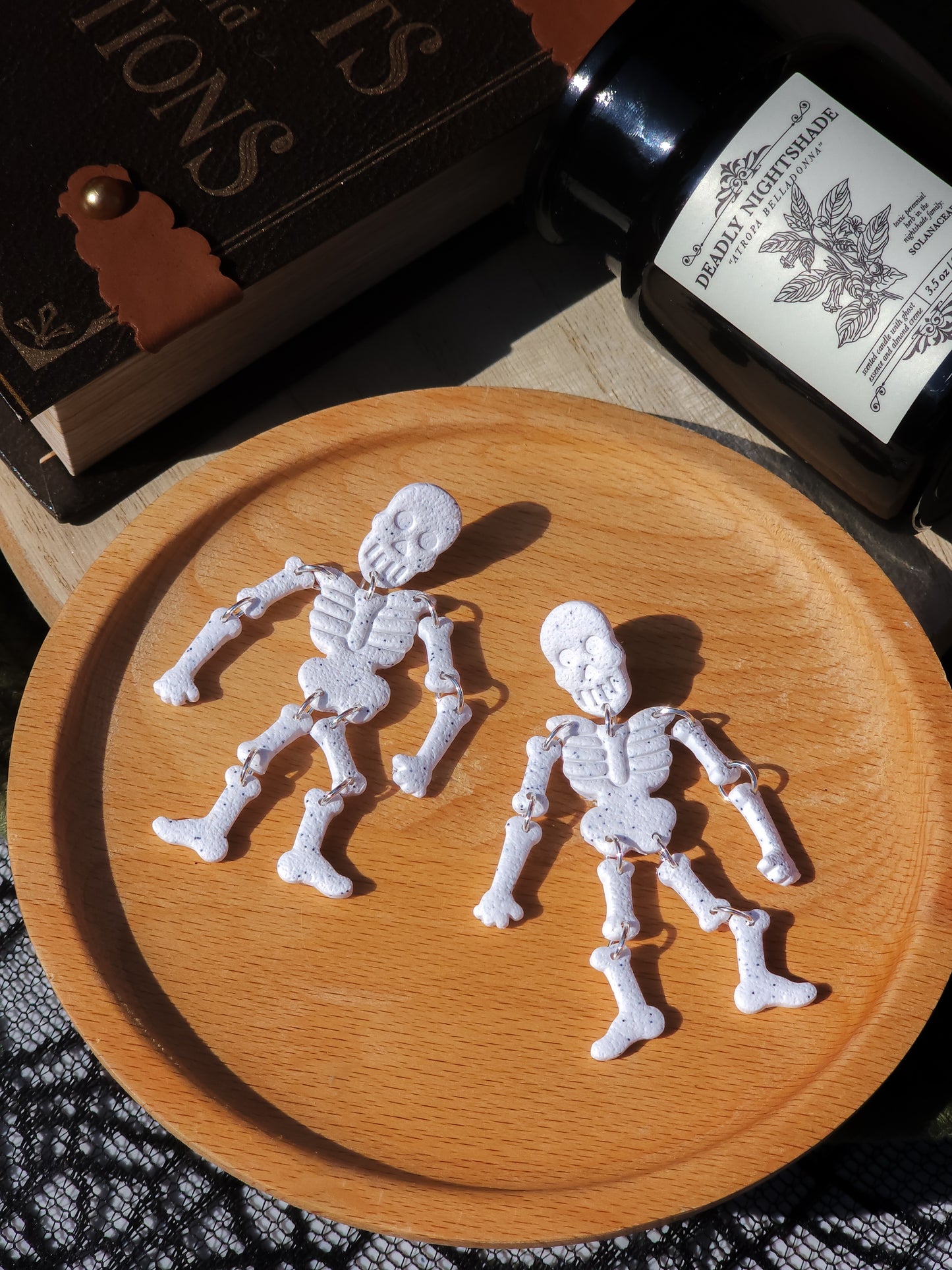 Skeleton Earrings