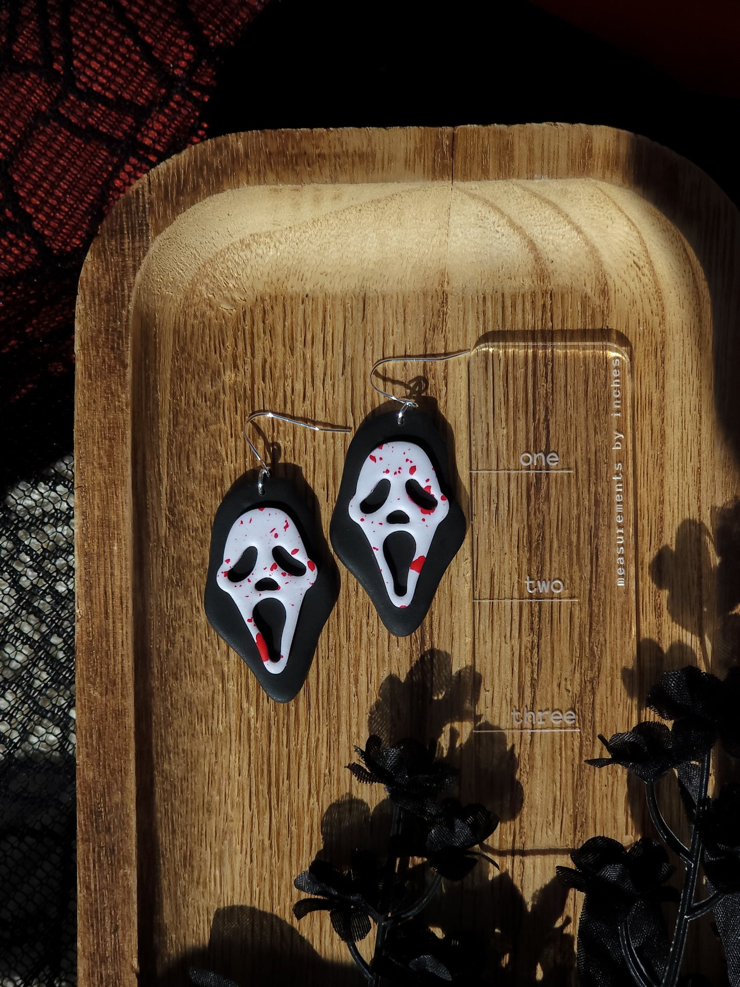 Spooky Mask Earrings