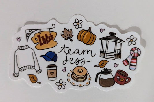 Team Jess | Waterproof Vinyl Sticker