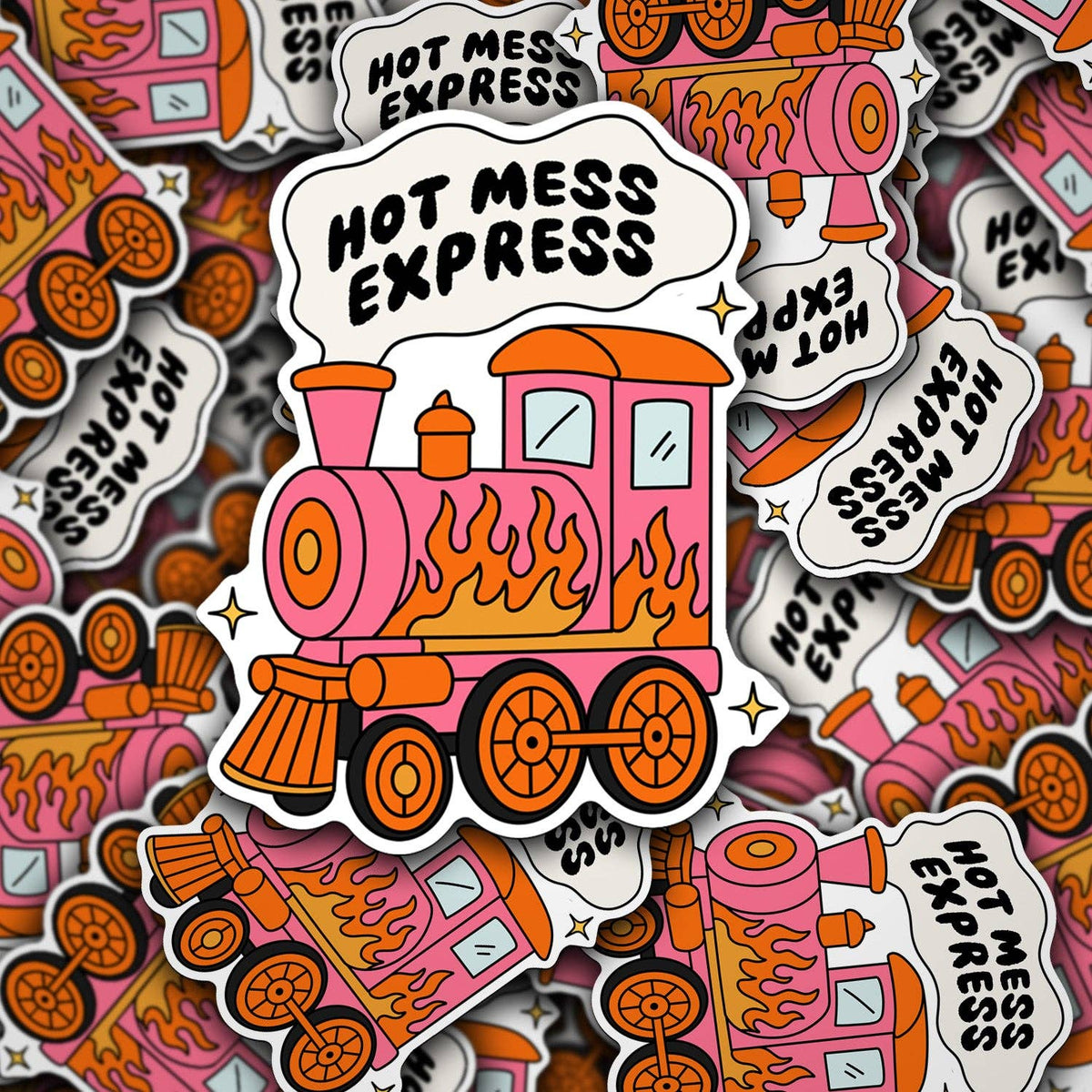 Hot Mess Express | Waterproof Vinyl Sticker