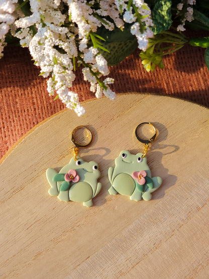 Floral Froggies