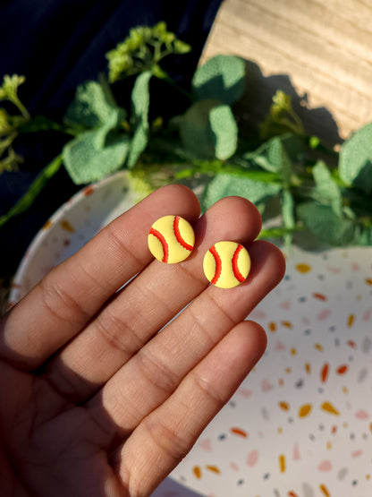 School Sports - Stud Earrings