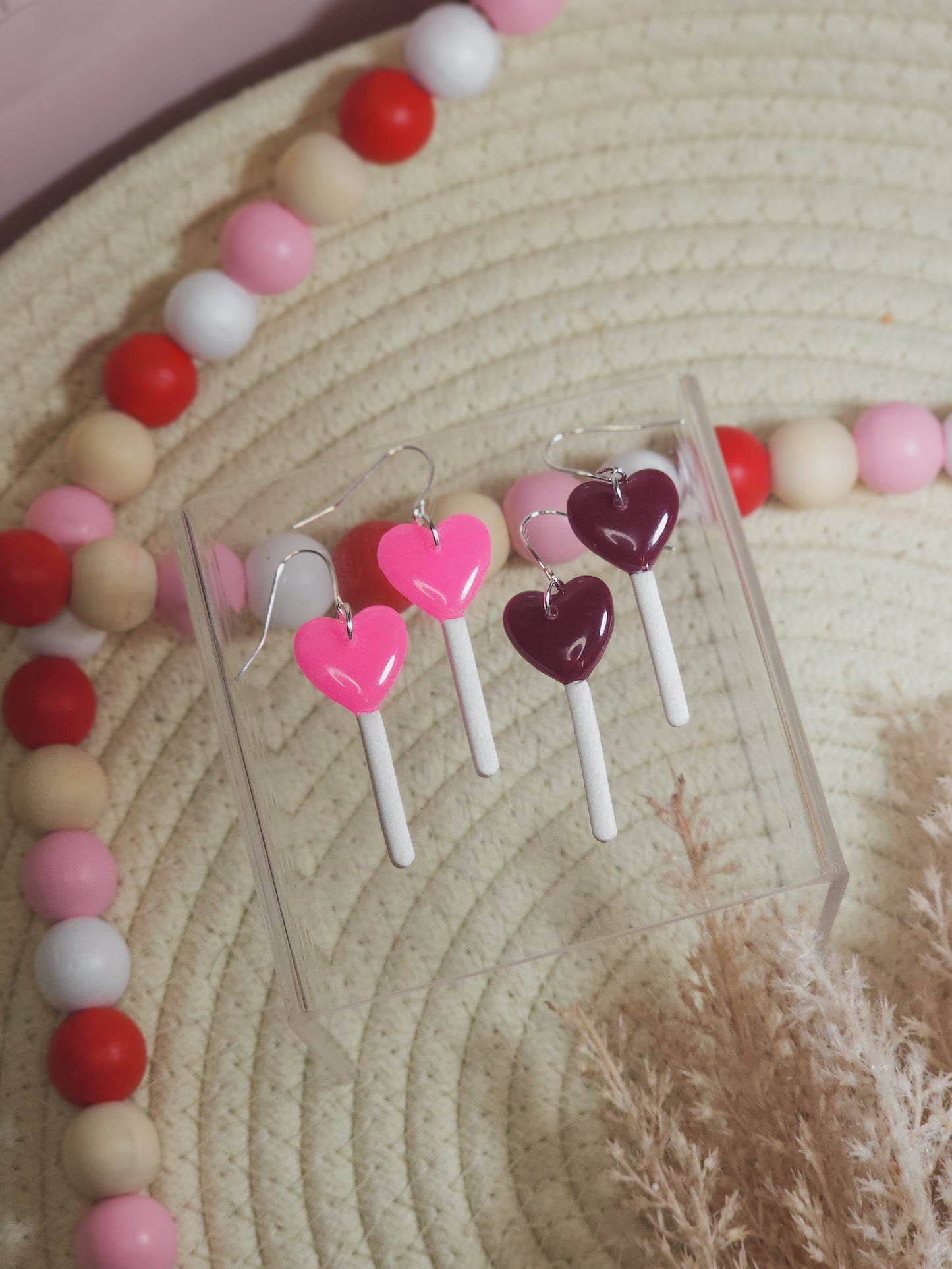 Heart Lollipop Earrings