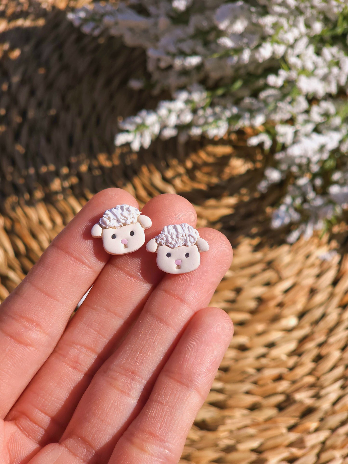 Little Lamb Stud Earrings