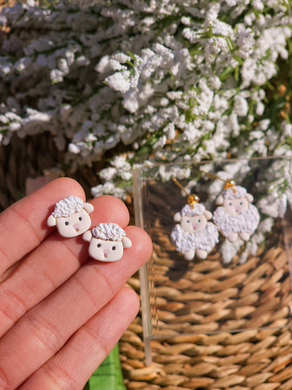 Little Lamb Stud Earrings