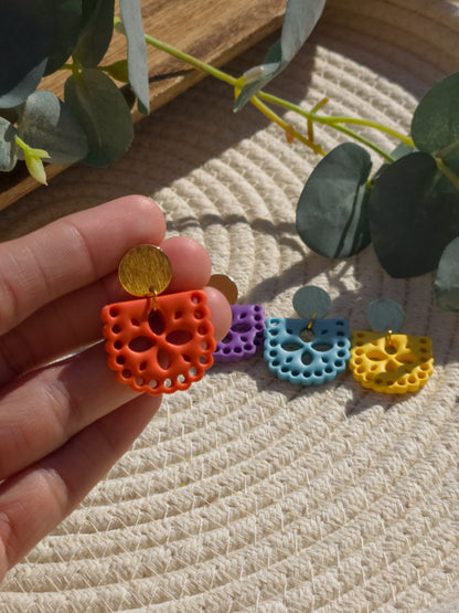 Papel Picado Earrings