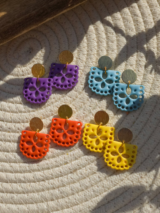 Papel Picado Earrings