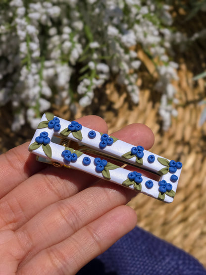 Blueberry Barrette