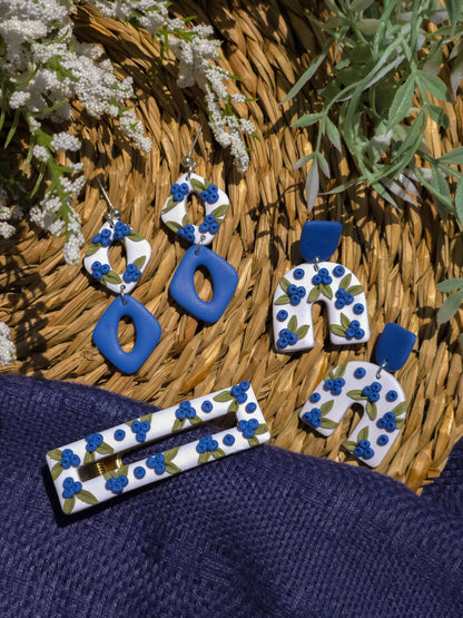 Blueberry Barrette