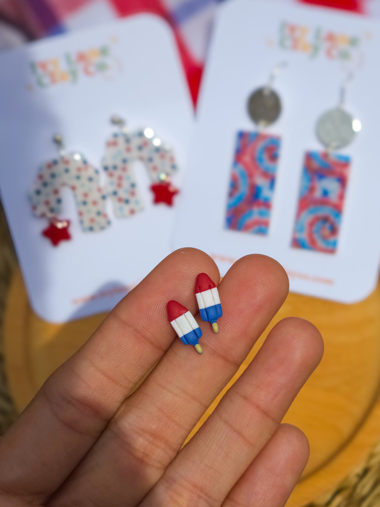 Rocket Pops - Stud Earrings
