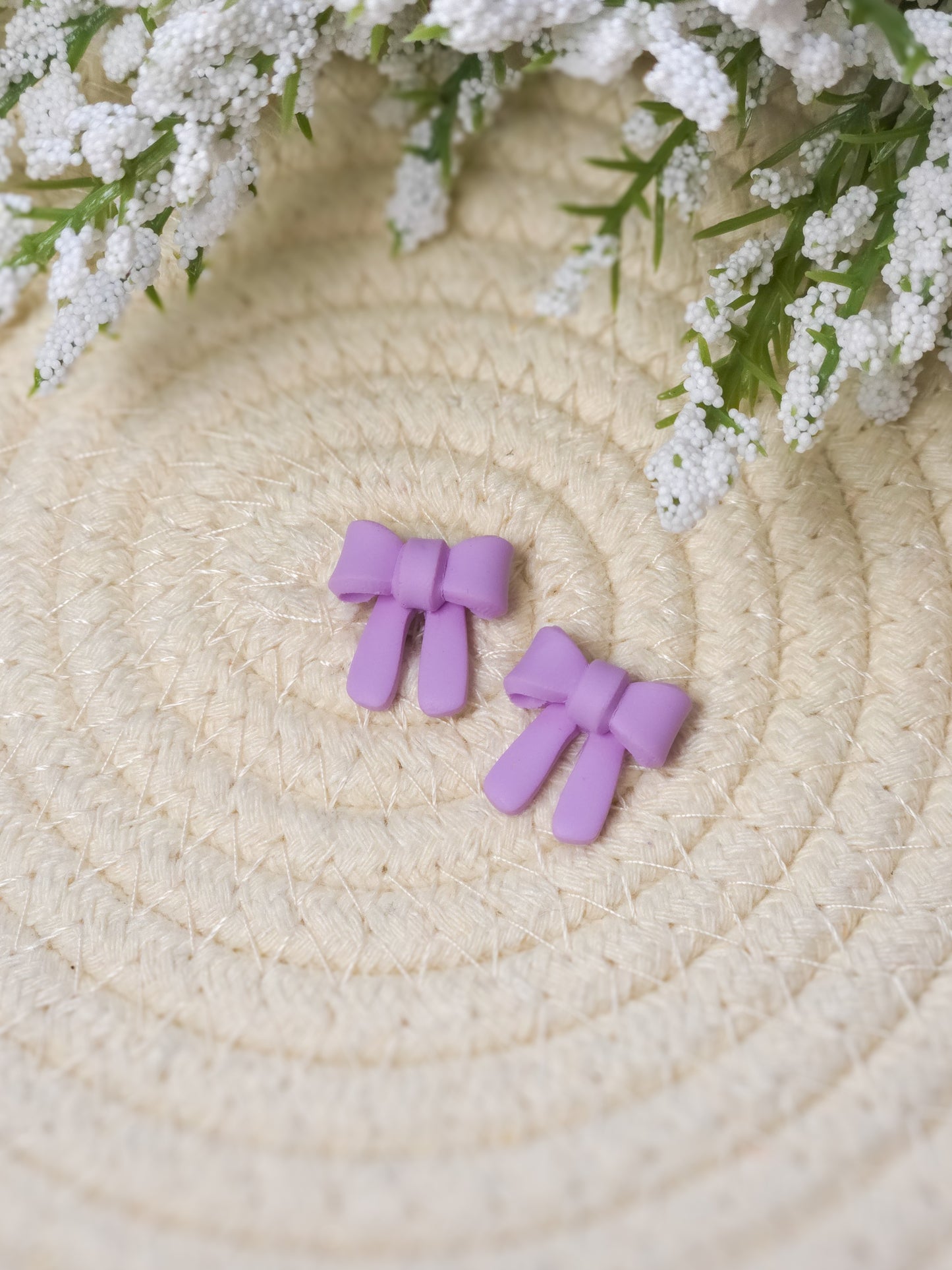 Mini Clara | Bow Stud Earrings