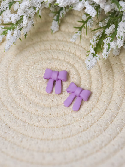 Mini Clara | Bow Stud Earrings