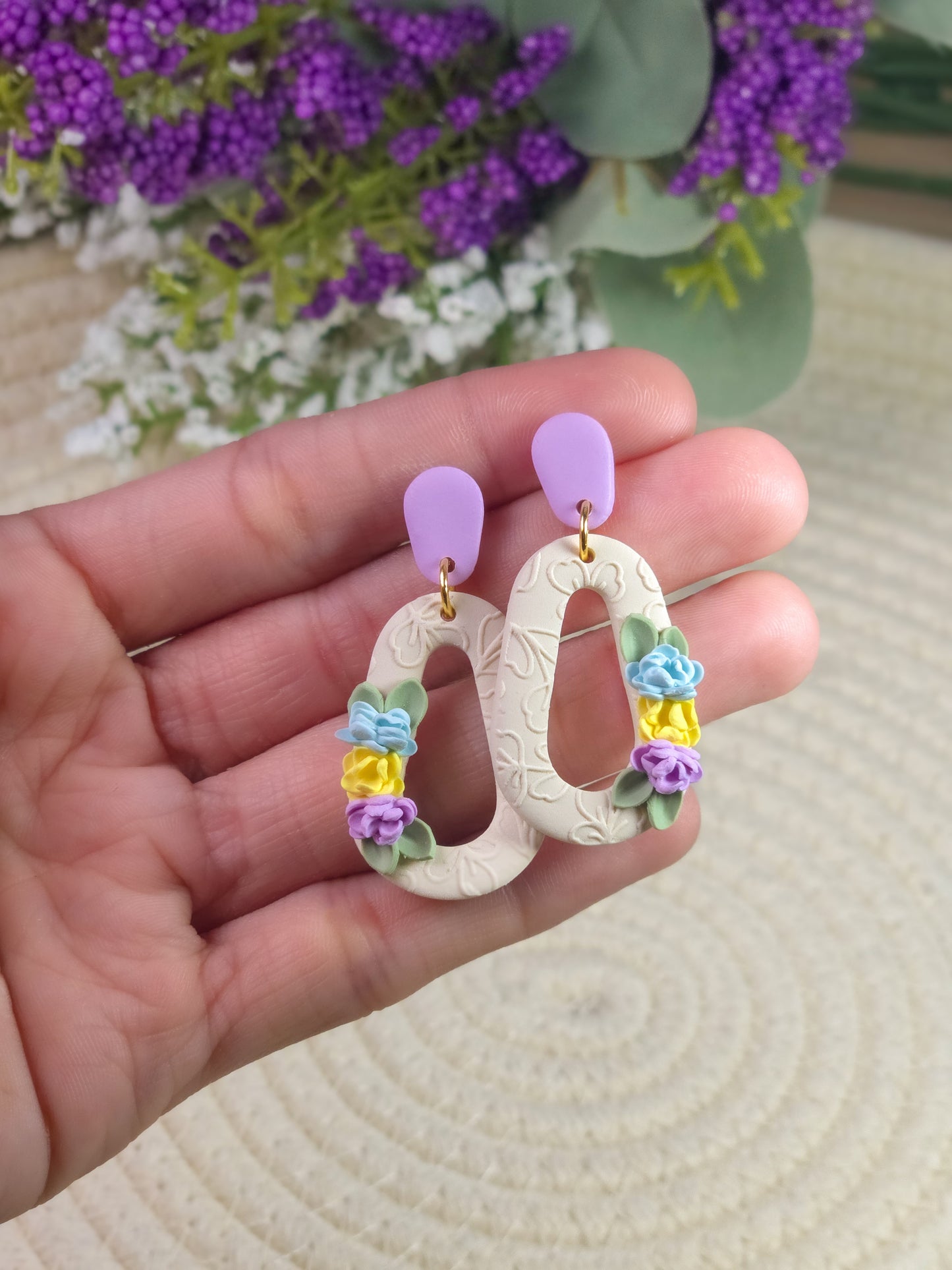 Spring Floral Earrings