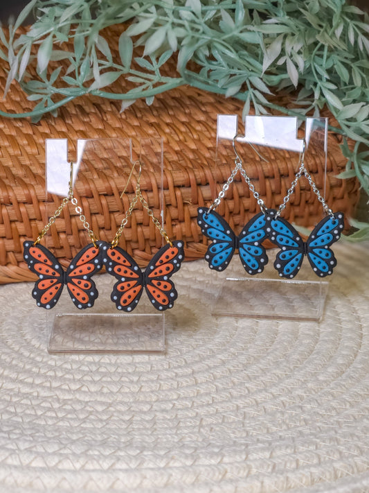 Monarch Butterfly Earrings