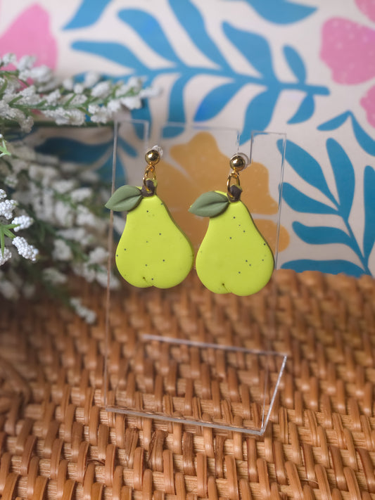 Pear Earrings