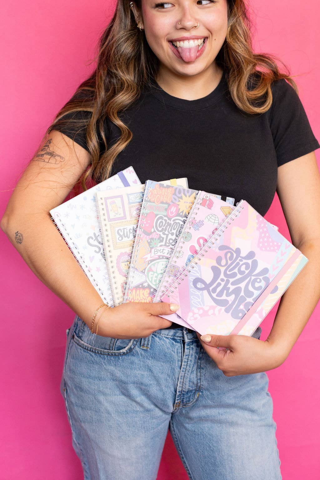 Sticker Museum Album | Colorful Reusable Sticker Book