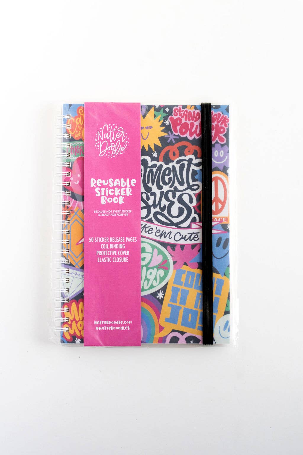 Commitment Issues | Colorful Reusable Sticker Book