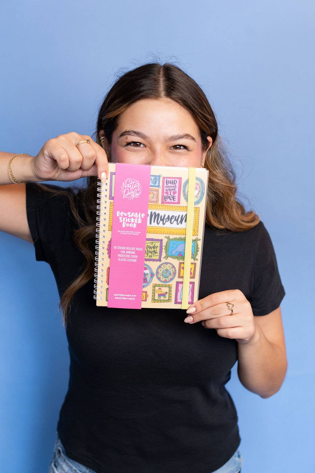 Sticker Museum Album | Colorful Reusable Sticker Book