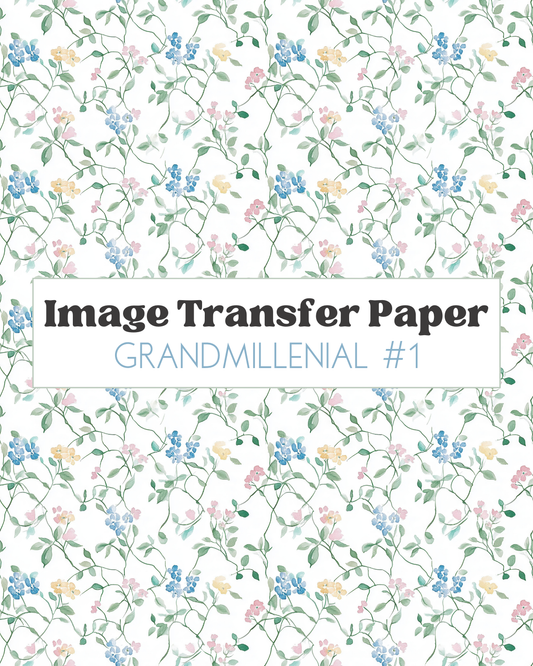 Grandmillenial #1 - Transfer Sheet