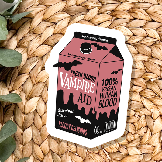 Vampire Aid | Waterproof Vinyl Sticker