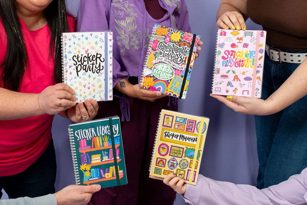 Commitment Issues | Colorful Reusable Sticker Book