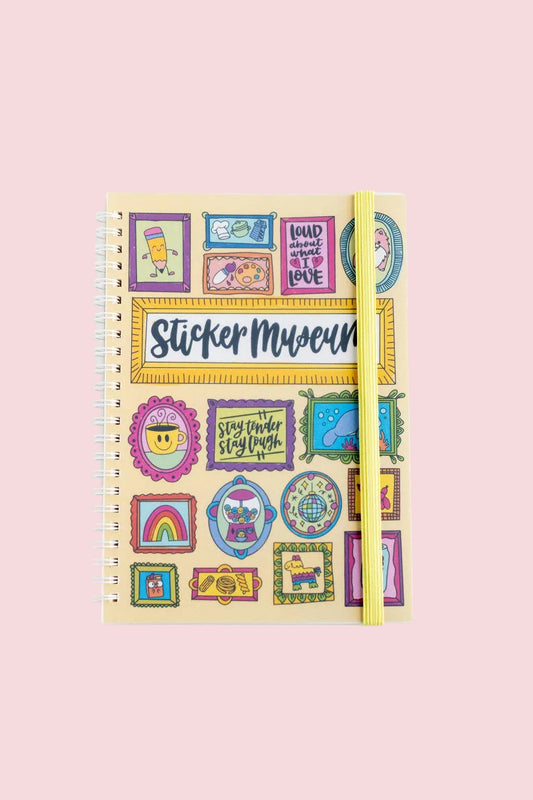 Sticker Museum Album | Colorful Reusable Sticker Book