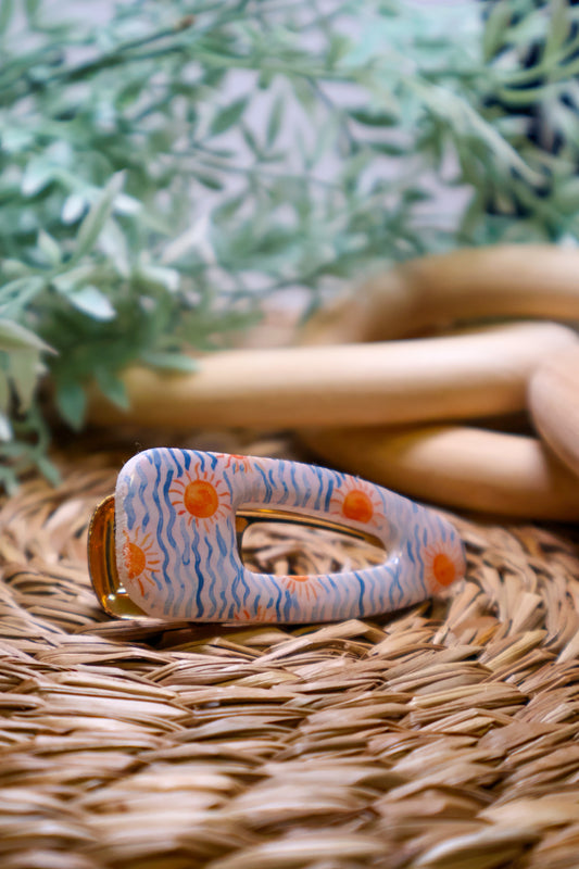 Sun & Waves Barrette