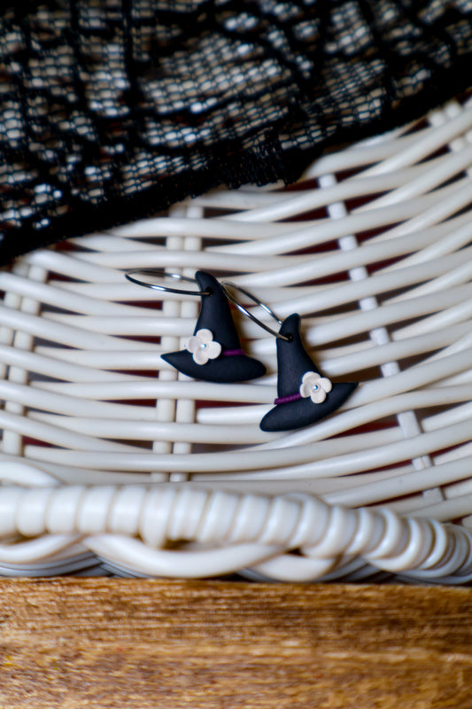 Witch Hat Mini Hoops