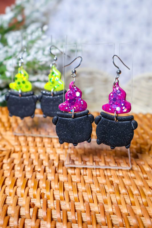 Cauldron Earrings